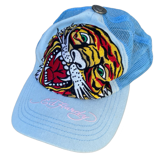 Y2K Ed Hardy Trucker Hat