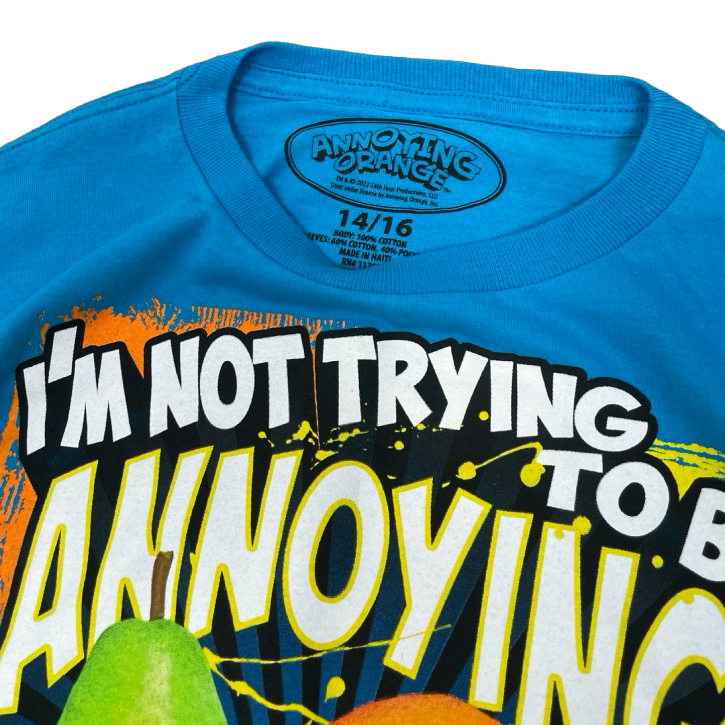 Y2K Annoying Orange Layered Tee