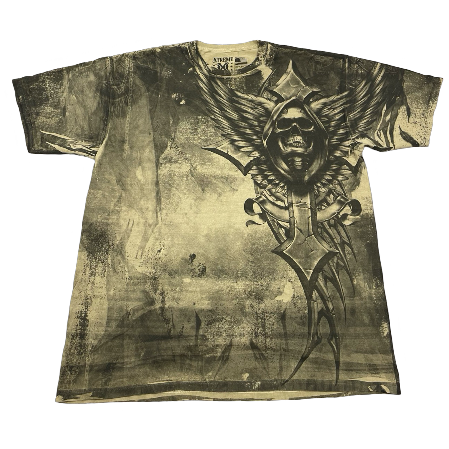 Affliction Skull Cross Tee