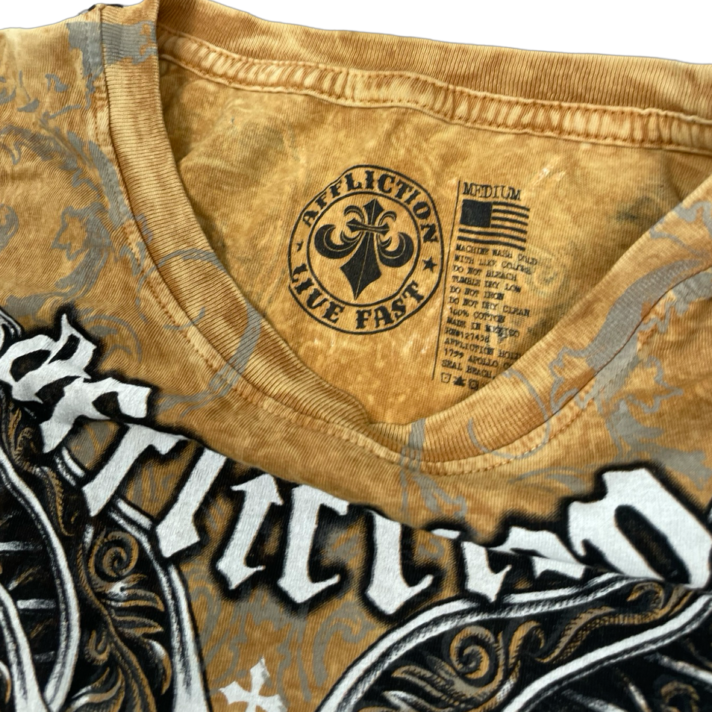 Affliction Wing Cross Tee