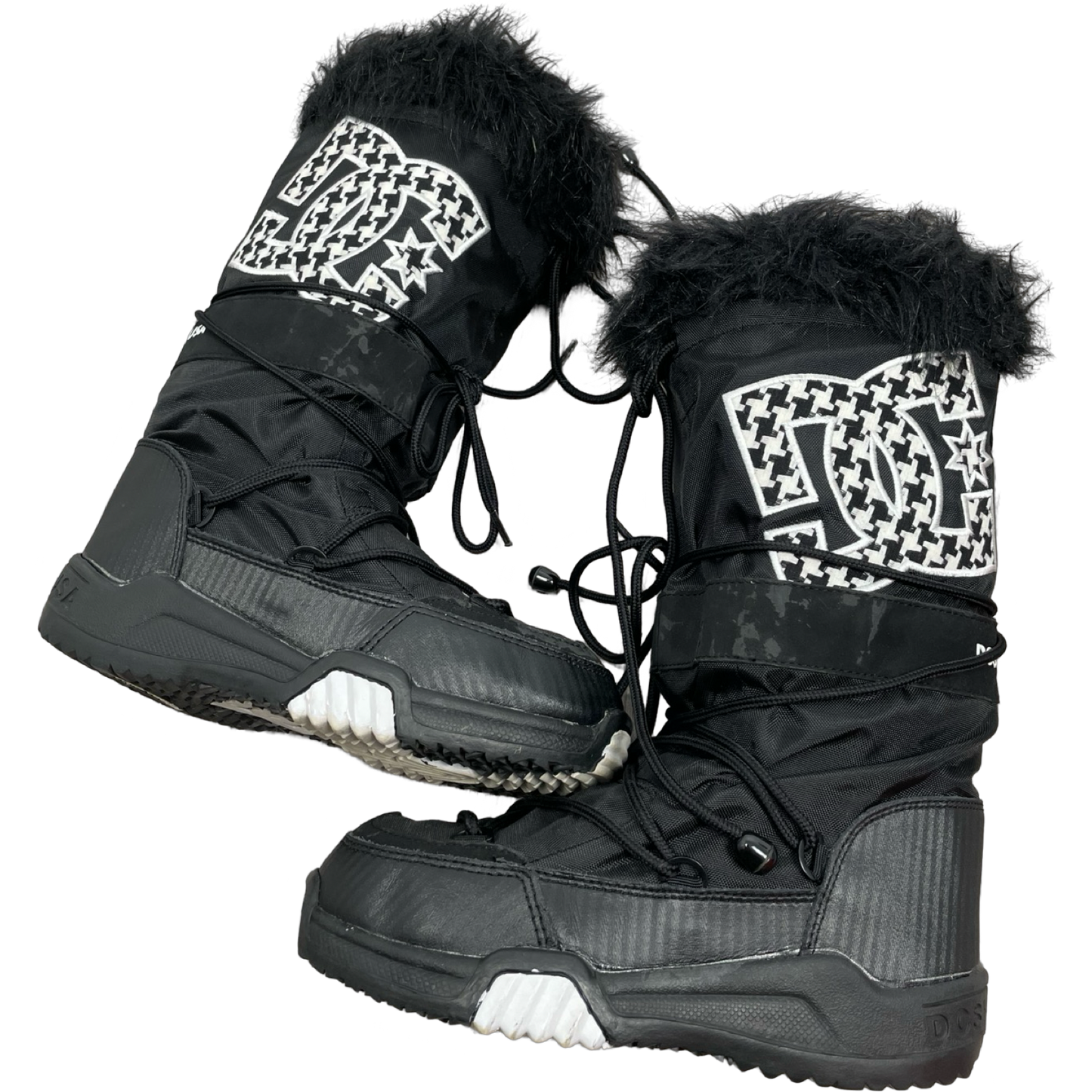 Y2K DC Fur Snow Boots