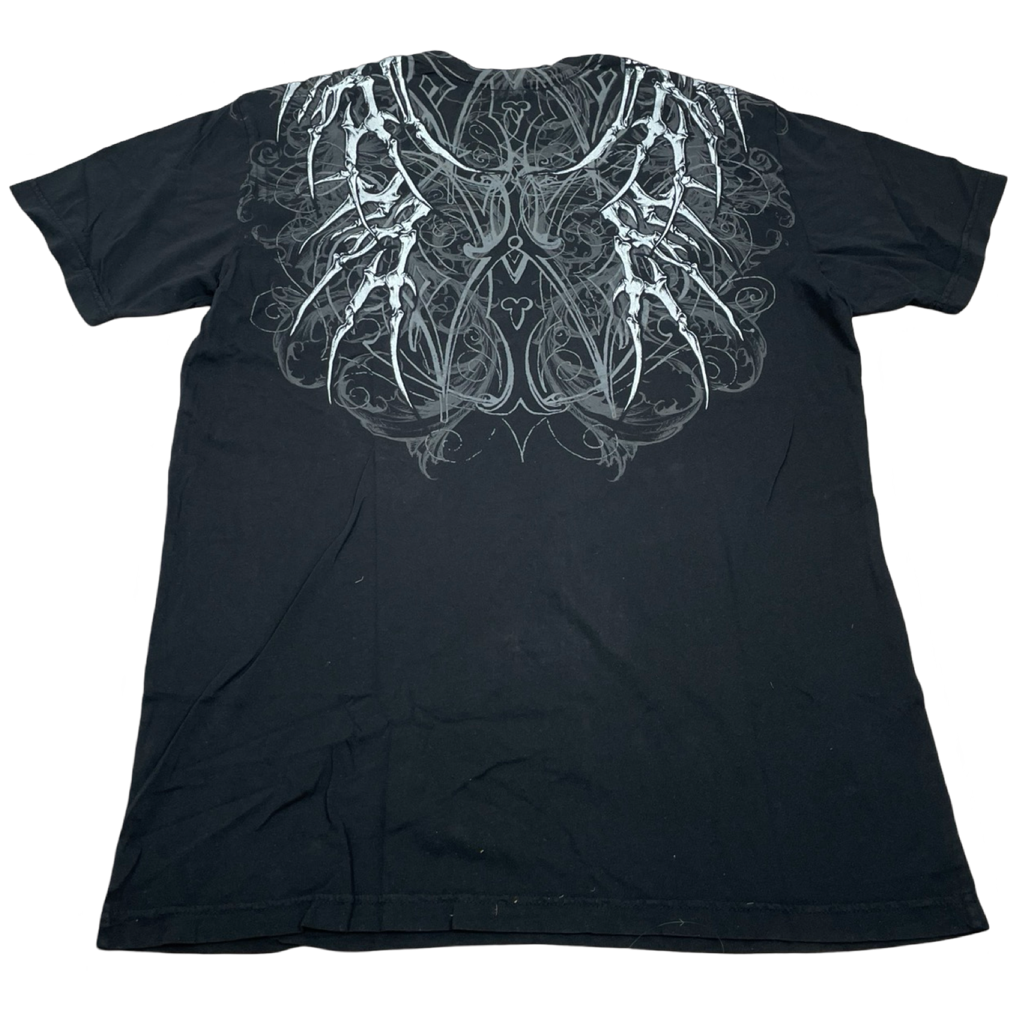 Y2K Affliction Skeleton Wing Tee