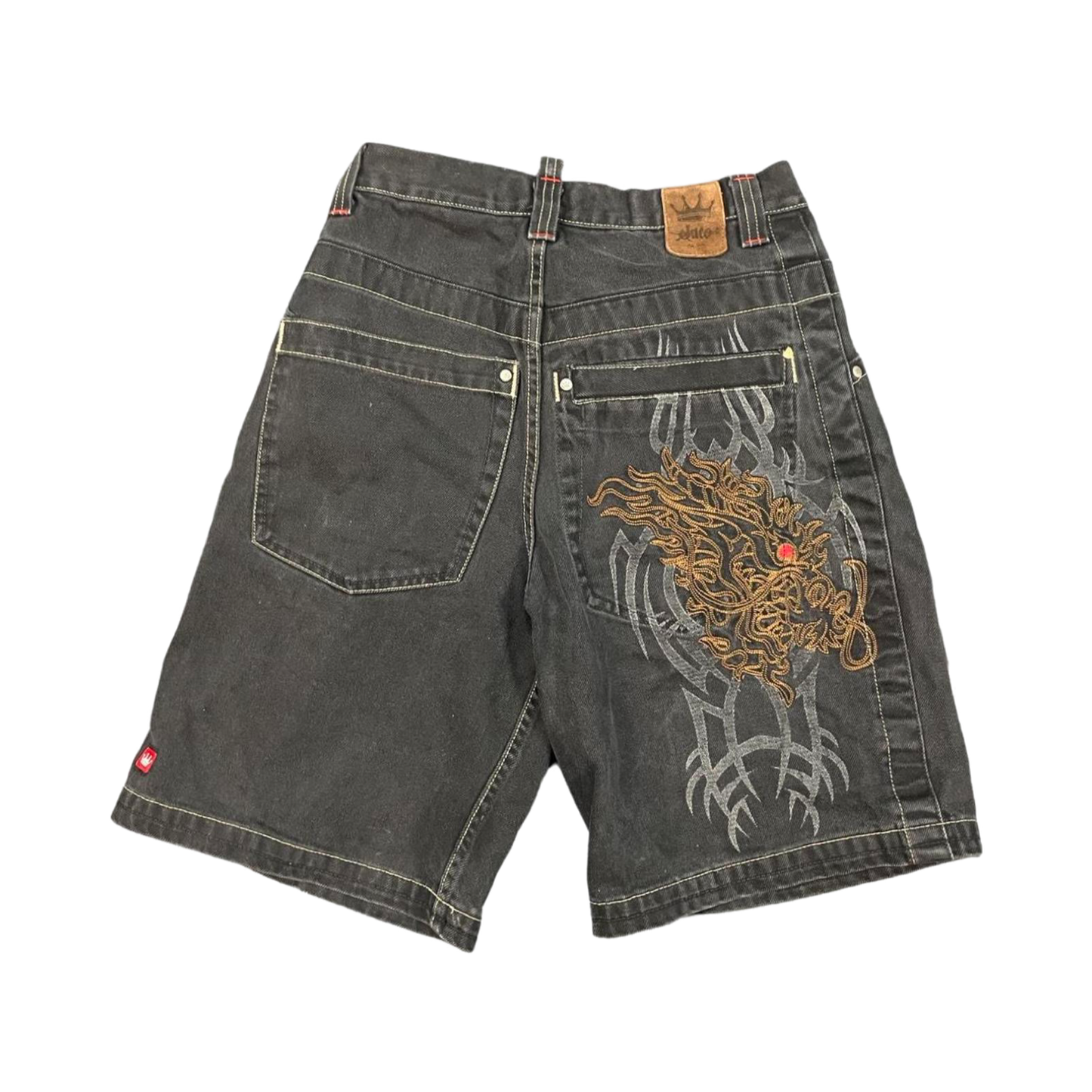 JNCO Tribal Dragon Shorts