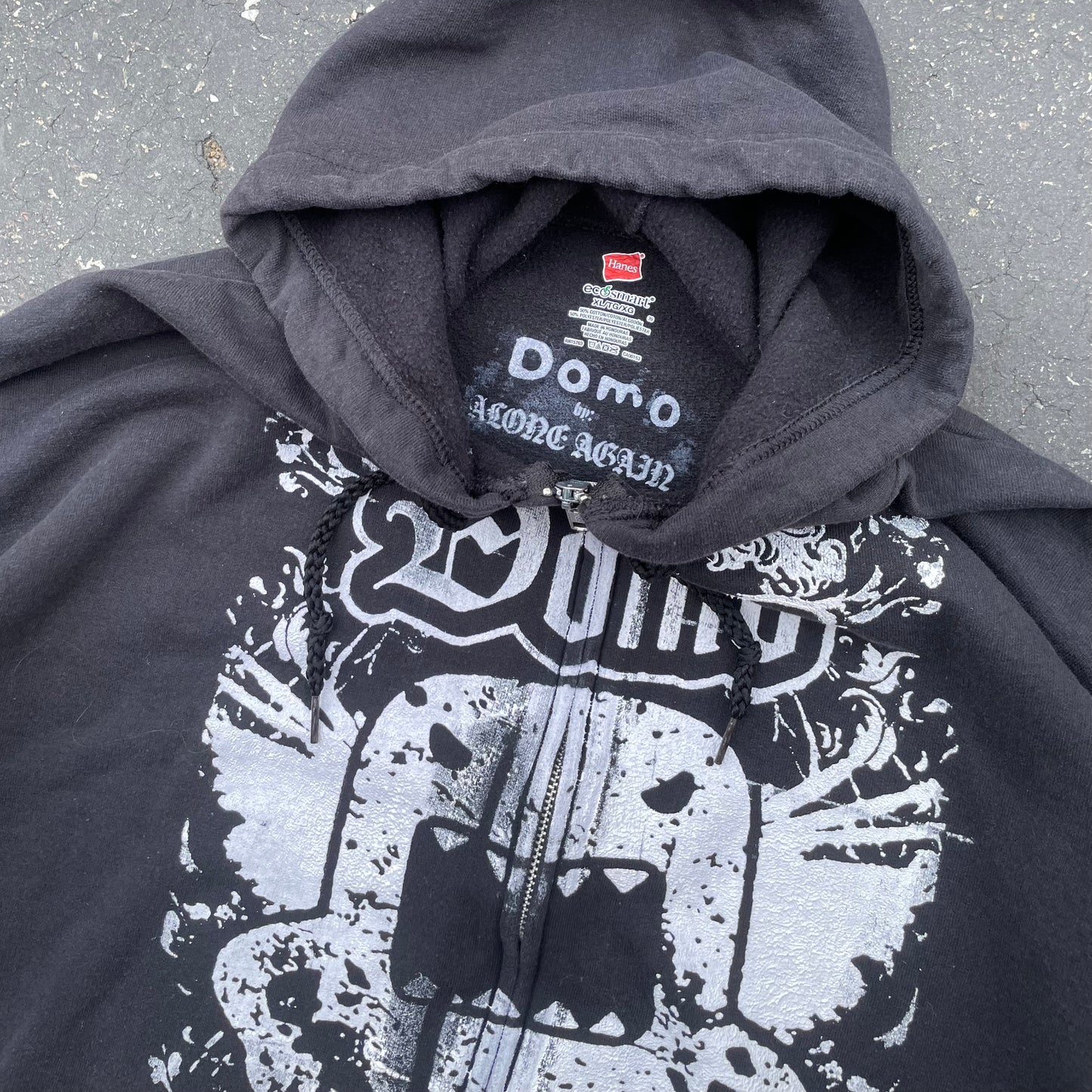 Domo Y2K Zip Up Hoodie