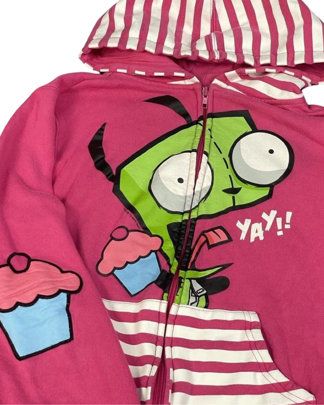 Y2K Invader Zim Cupcake Hoodie 2011