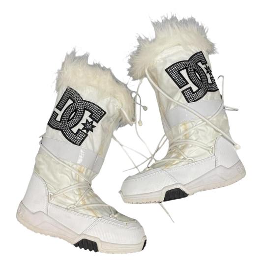 Y2K DC Snowboots Fuzzy