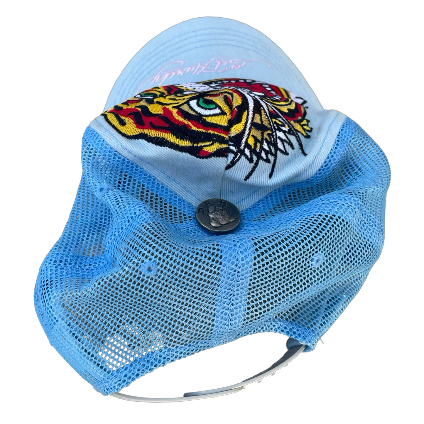 Y2K Ed Hardy Trucker Hat