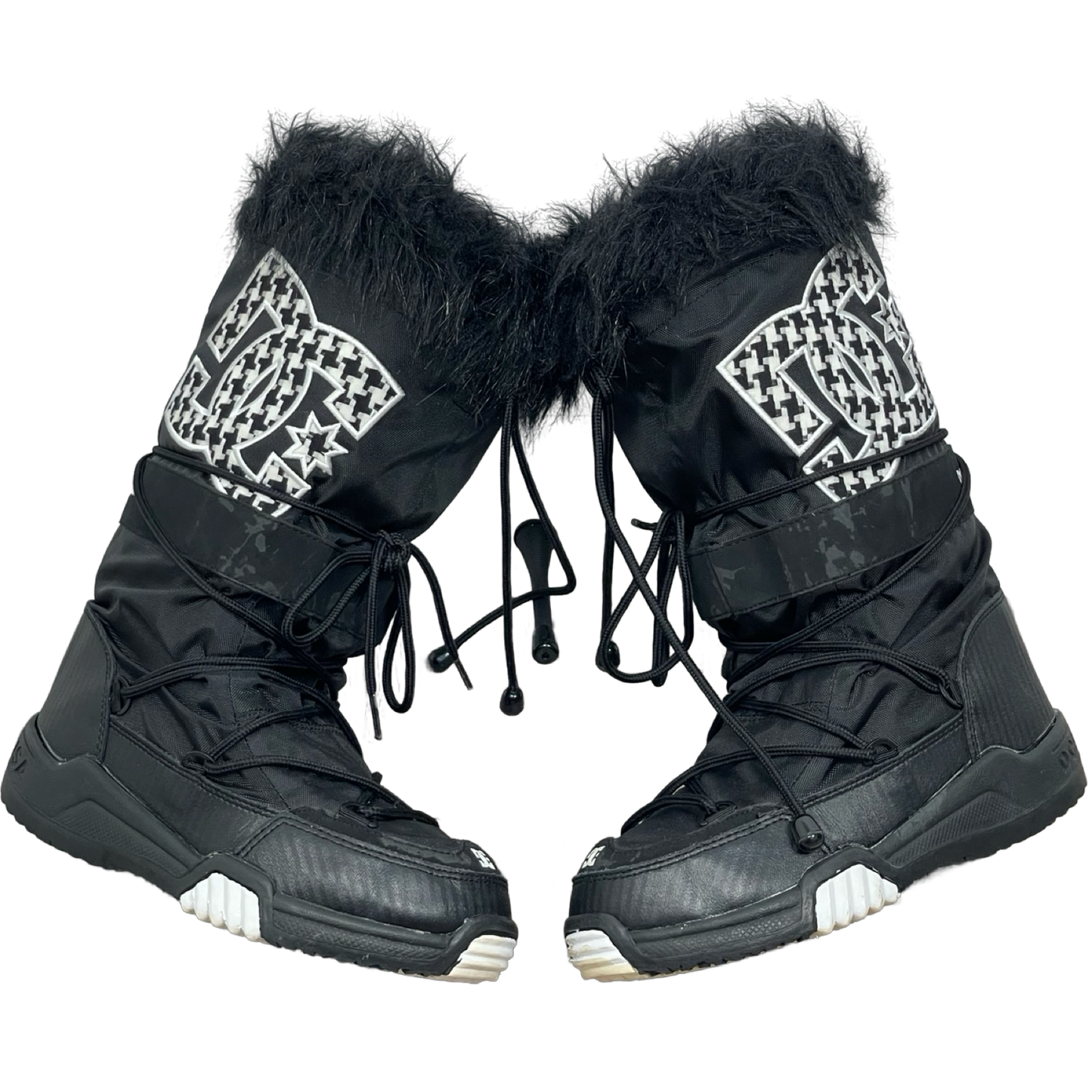 Y2K DC Fur Snow Boots