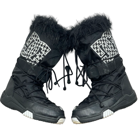 Y2K DC Fur Snow Boots