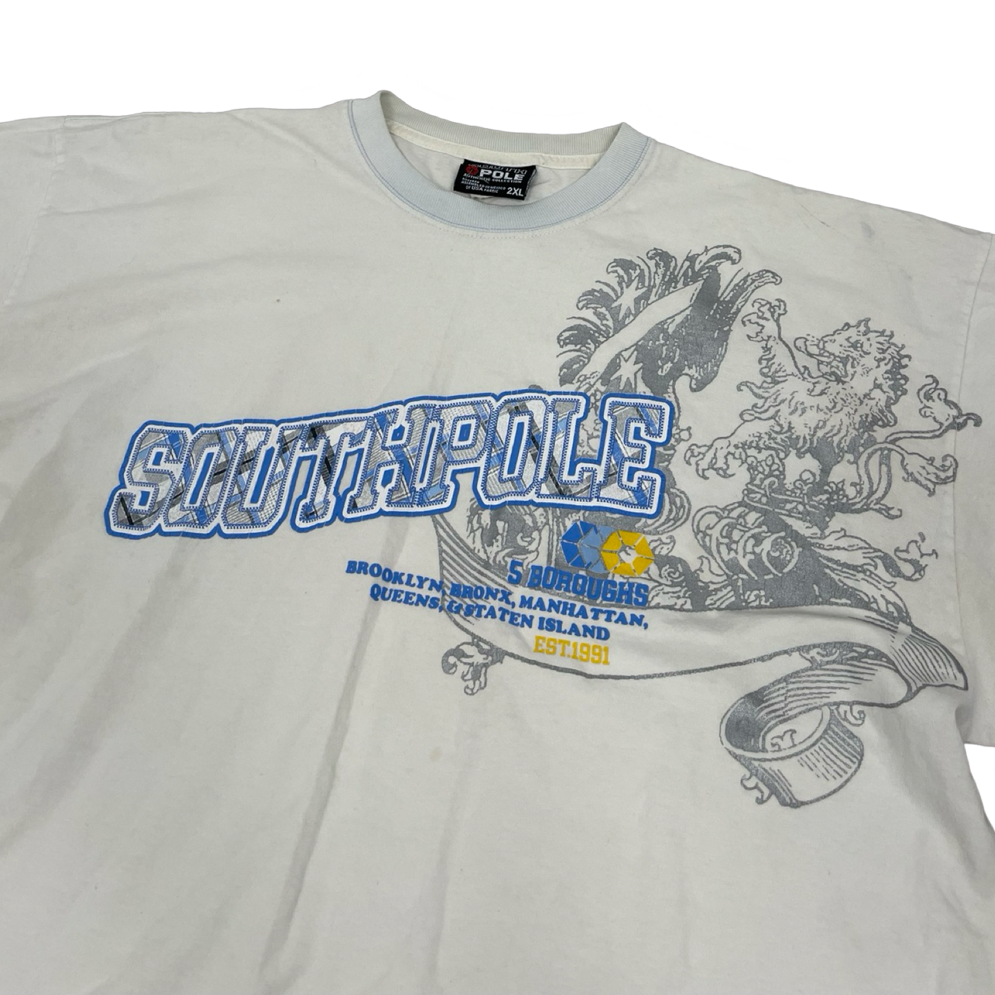 Y2K Southpole White Tee