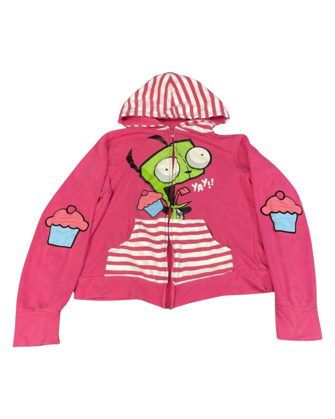 Y2K Invader Zim Cupcake Hoodie 2011