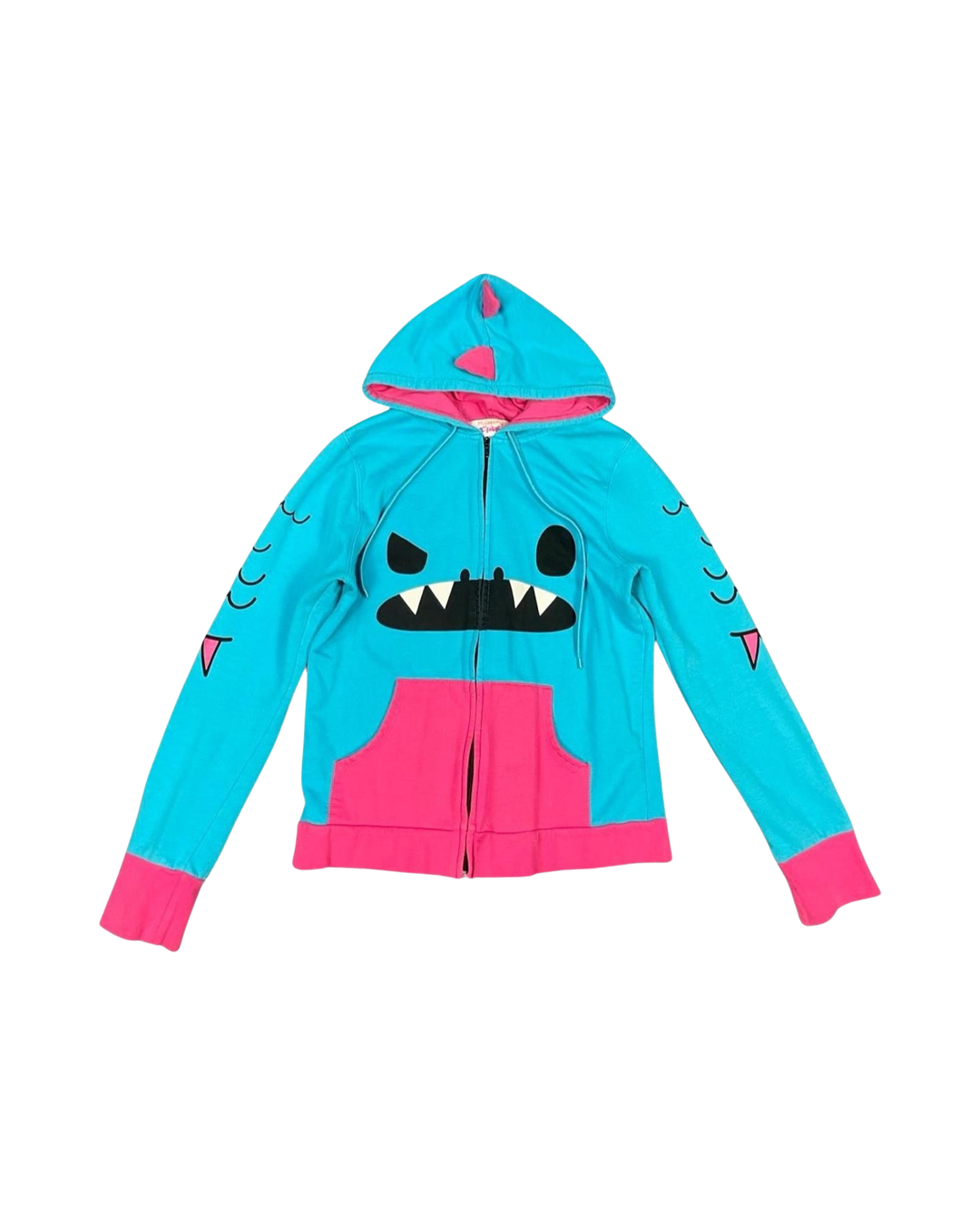 Y2K soso happy dinosaur scene hoodie