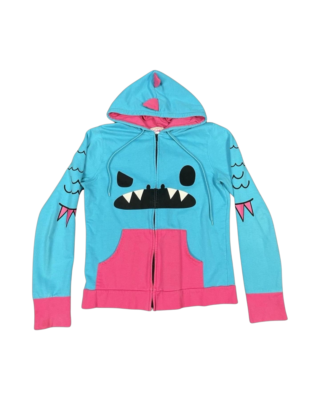 Y2K soso happy dinosaur scene hoodie