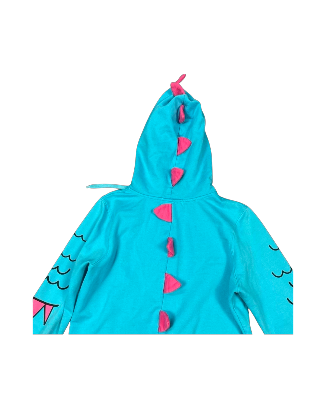 Y2K soso happy dinosaur scene hoodie