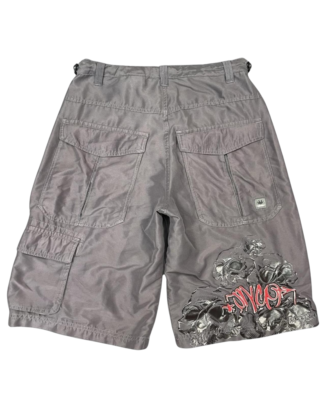 JNCO Skull Cargo Shorts