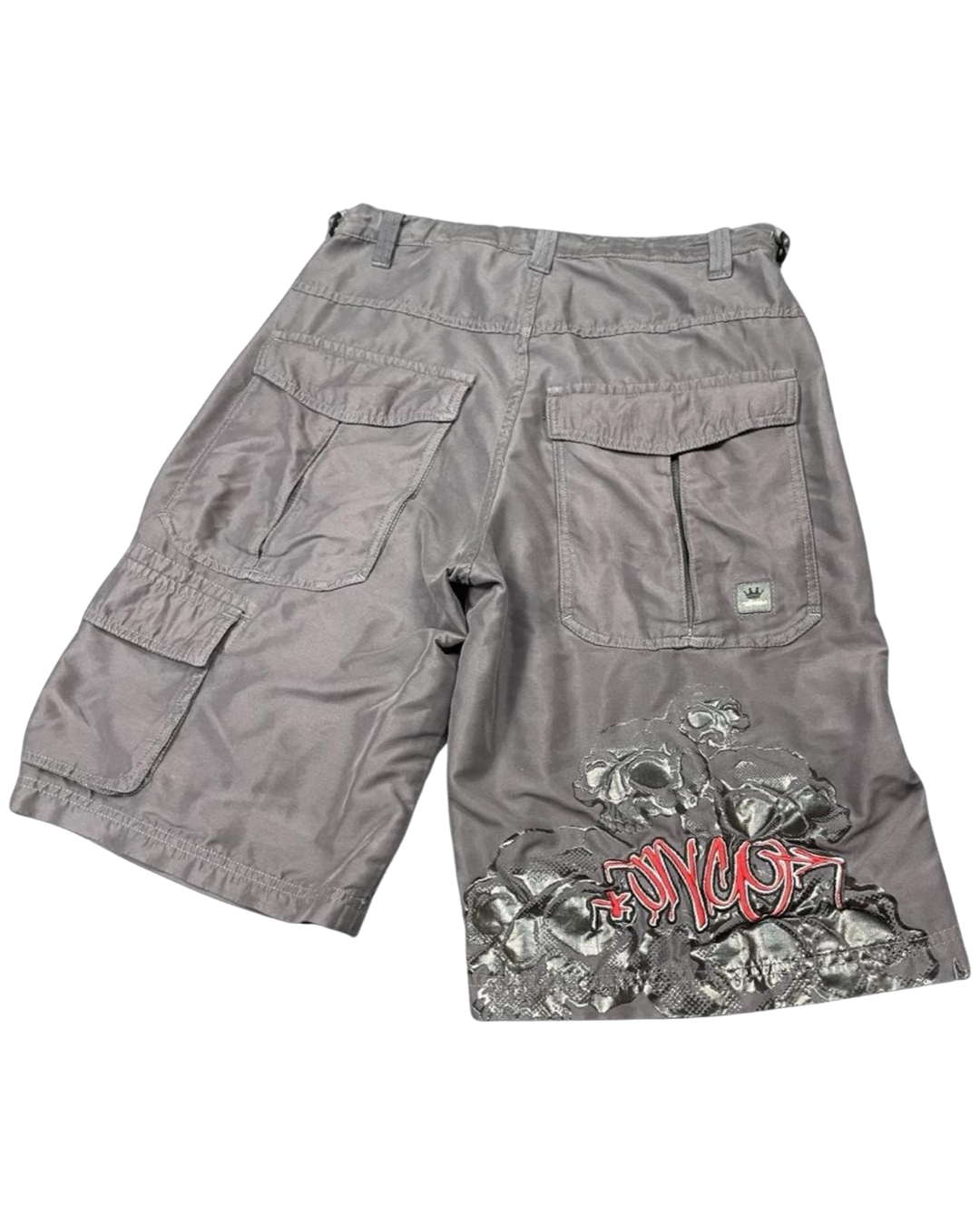 JNCO Skull Cargo Shorts